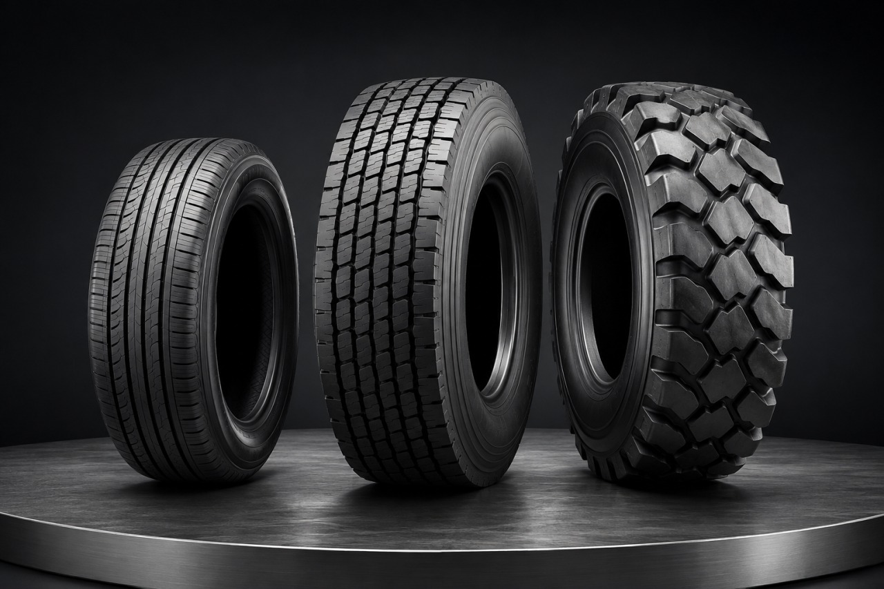 Unbranded passenger, truck, and industrial tires for wholesale supply